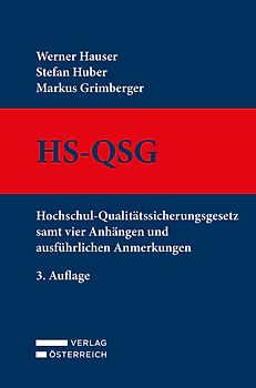 HS-QSG Hochschul-Qualitätssicherungsgesetz