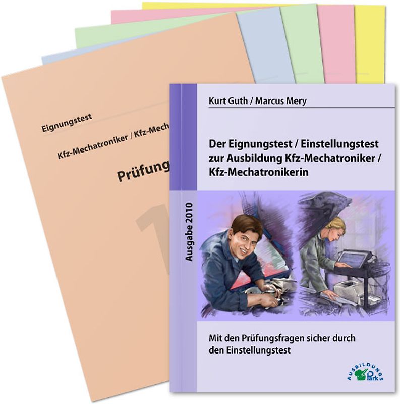 Der Eignungstest / Einstellungstest zur Ausbildung zum Kfz-Mechatroniker / zur Kfz-Mechatronikerin