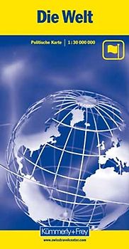 Kümmerly+Frey Weltkarte politisch 1:30 Mio.
