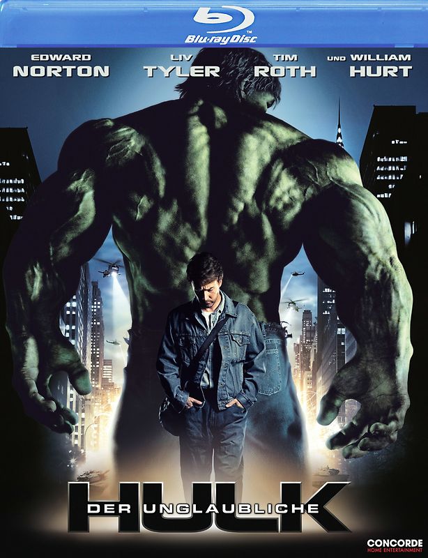 Der unglaubliche Hulk Blu-ray Disc