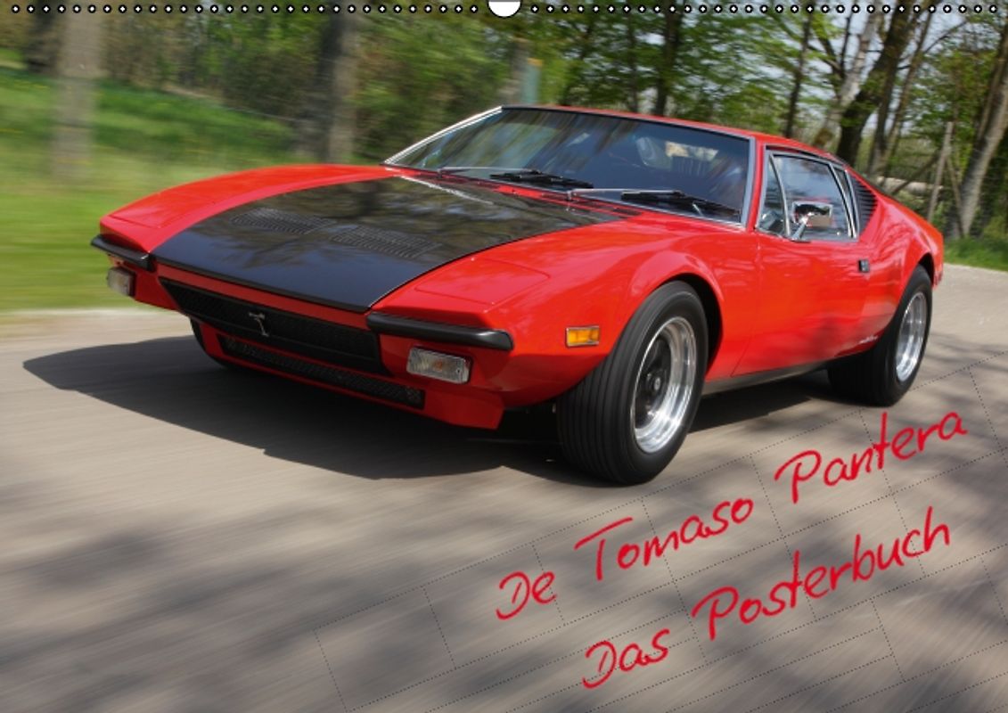 De Tomaso Pantera Posterbuch (Posterbuch DIN A4 quer)