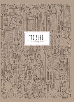 Toolshed Colouring Book