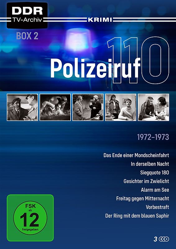 Polizeiruf 110 - Box 02 (3 Discs) DVD