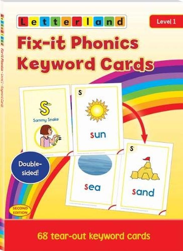 Fix-it Phonics - Level 1 - Keyword Cards (2nd Edition)