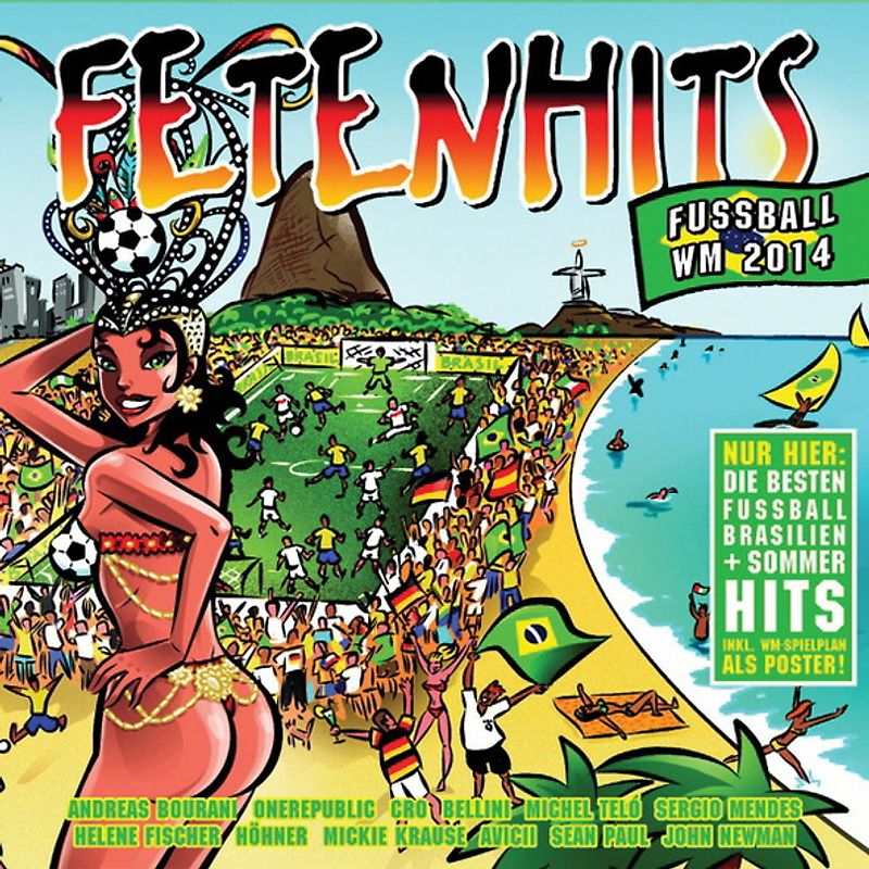 Various - Fetenhits Fussball WM 2014