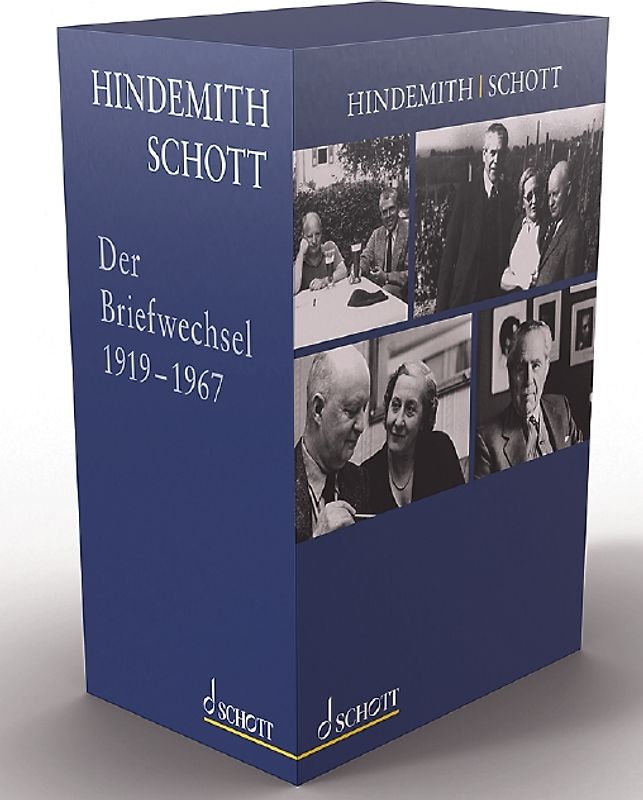 Hindemith - Schott. Der Briefwechsel