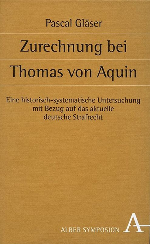 Zurechnung bei Thomas von Aquin