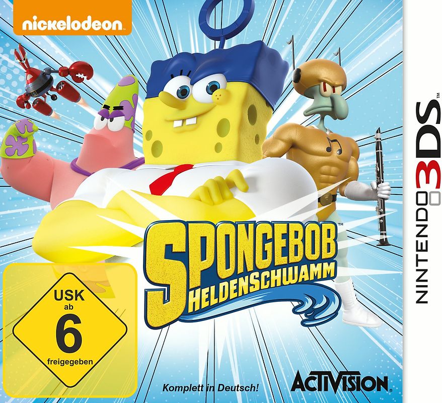 Spongebob Schwammkopf: Helden Schwamm Nintendo 3DS
