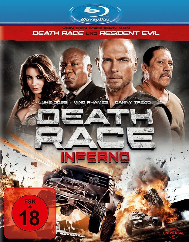 Death Race: Inferno Blu-ray Disc