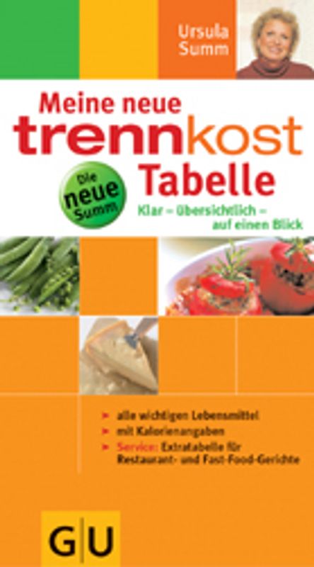 trennkost-Tabelle, Meine neue