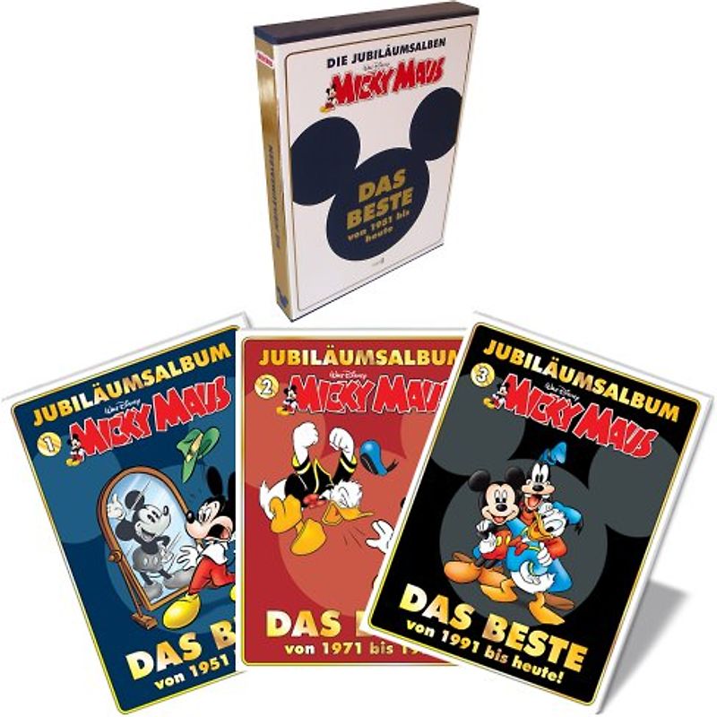 Disney: Micky Maus Jubiläumsalben in Box