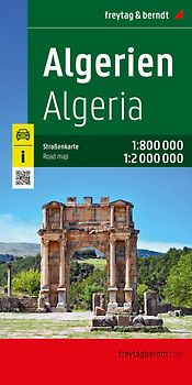 freytag & berndt Straßenkarte Algerien 1:800.000