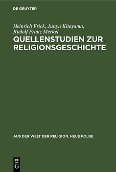 Quellenstudien zur Religionsgeschichte