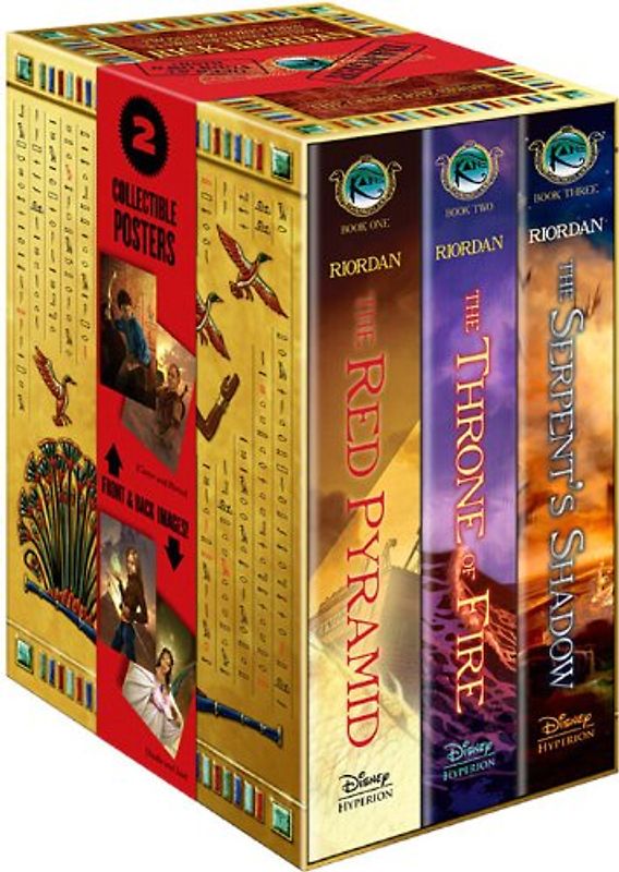 The Kane Chronicles Hardcover Boxed Set - Rick Riordan [3 Books in Box]