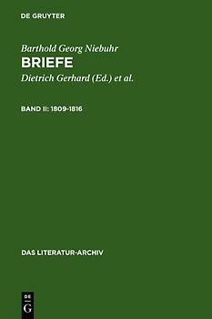 Barthold Georg Niebuhr: Briefe / 1809-1816