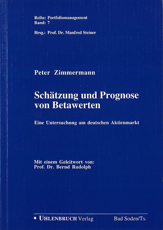 Schätzung und Prognose von Betawerten