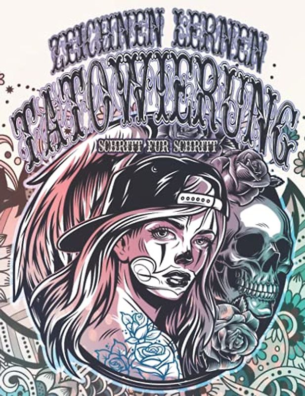 Tätowierung: Zeichnen Lernen Schritt für Schritt: Kollektion Moderne Tattoos zum Entwerfen von Stress und Angst | anxiety Tattoos und Designs für ... und Schulanfangsgeschenk für Tattoo-Liebhaber