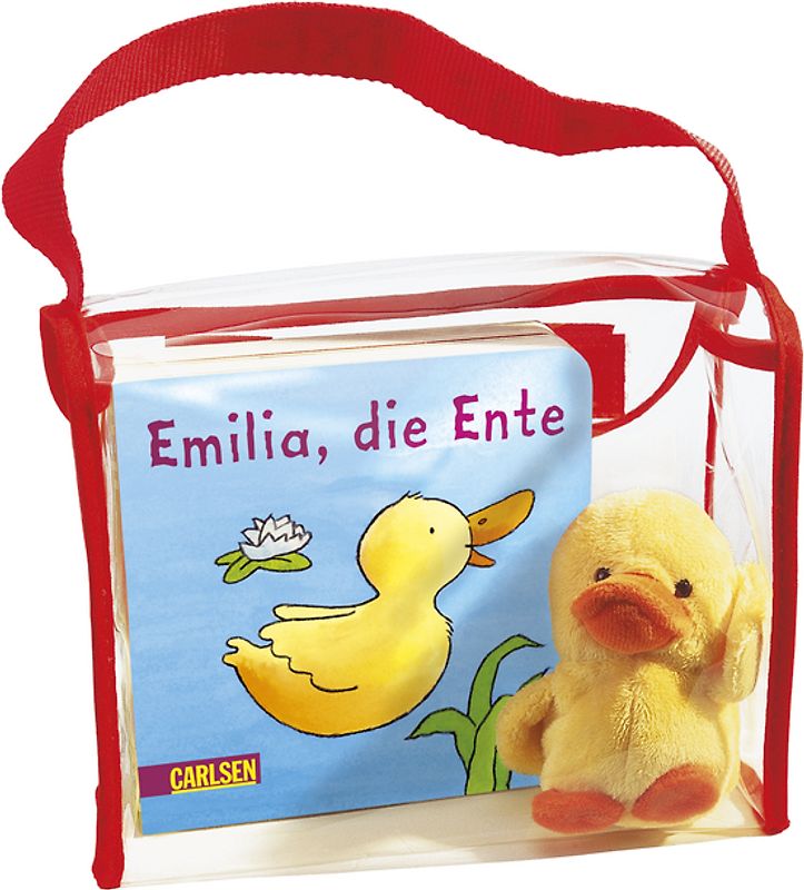 Fingerpuppen-Taschen: Emilia, die Ente