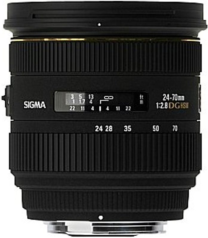 Sigma 24-70 mm F2.8 DG EX HSM 82 mm Filtergewinde (Nikon F Anschluss) schwarz