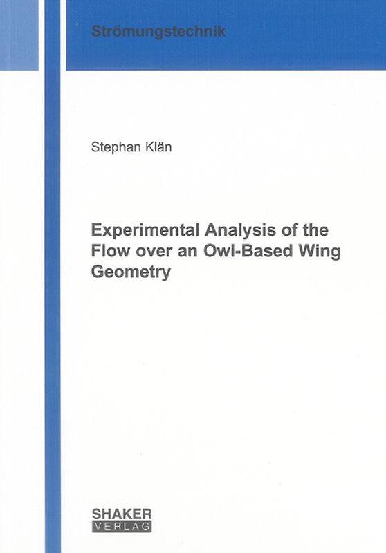 Experimental Analysis of the Flow over an Owl-Based Wing Geometry