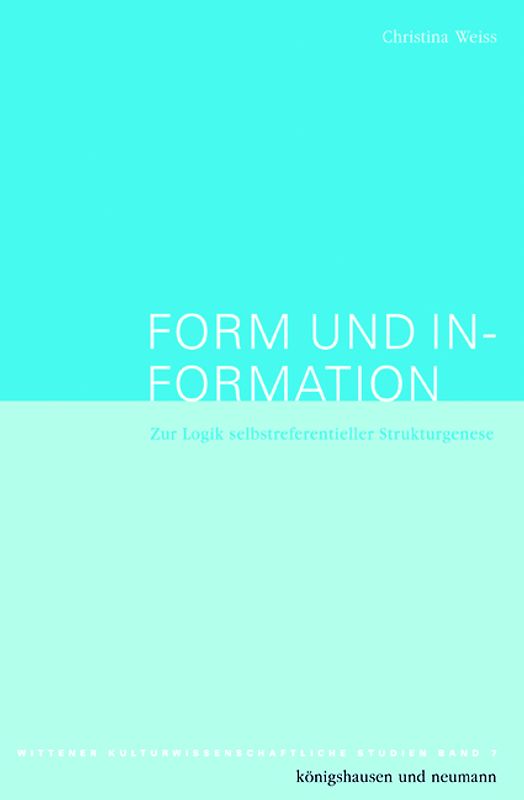 Form und In-formation
