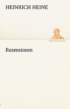 Rezensionen (TREDITION CLASSICS)