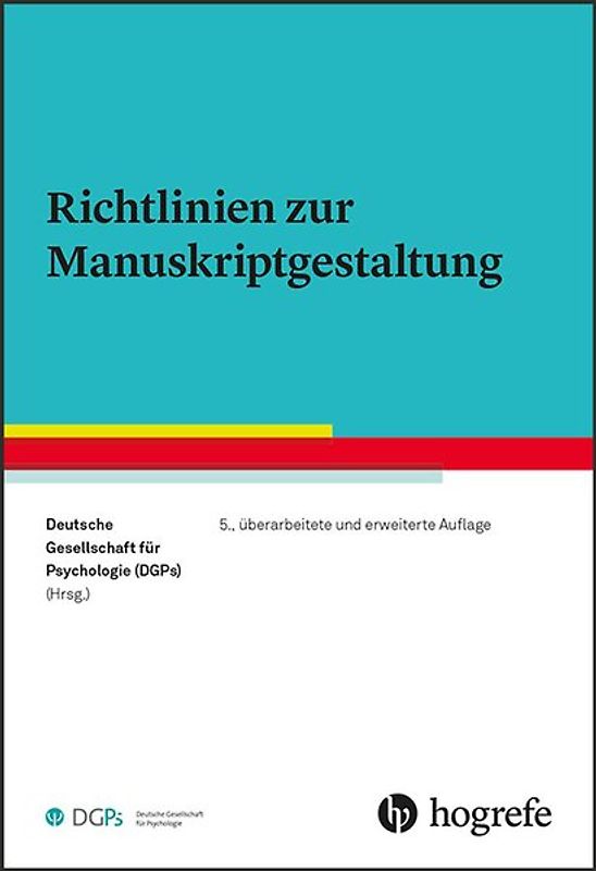Richtlinien zur Manuskriptgestaltung