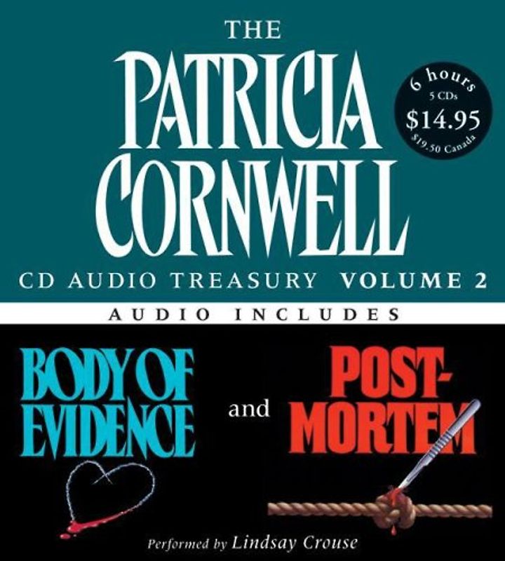 CD Audio Treasury Volume Two: Body of Evidence / Post Mortem - Patricia Cornwell