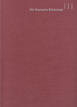 Deutsche Nationalbibliografie - Reihe E, Dreijahresverzeichnis 2001-2003