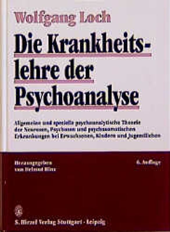 Die Krankheitslehre der Psychoanalyse