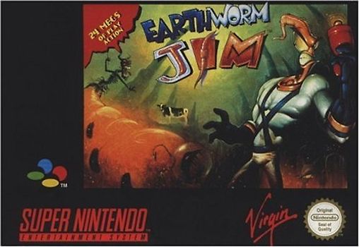 Earthworm Jim Super Nintendo
