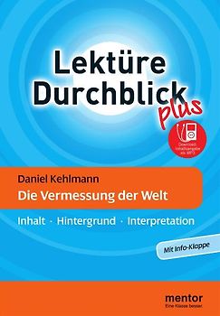 Daniel Kehlmann: Die Vermessung der Welt - Buch mit MP3-Download