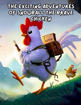 The Exciting Adventures of Snowball the Brave Chicken: short story for kids about Bravery and determination, Children's Books About Farm Animals, Gift For kids Age 4-8