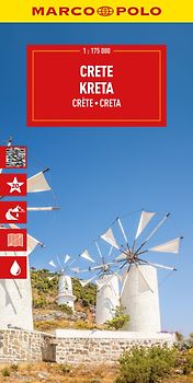 MARCO POLO Reisekarte Kreta 1:175.000