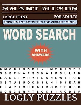Word Search Book Large Print for Adults: 2400+ words New Fun and Relaxing Puzzles Book for Adults & Seniors with Answers Key