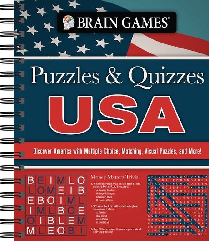 Brain Games - Puzzles and Quizzes: USA