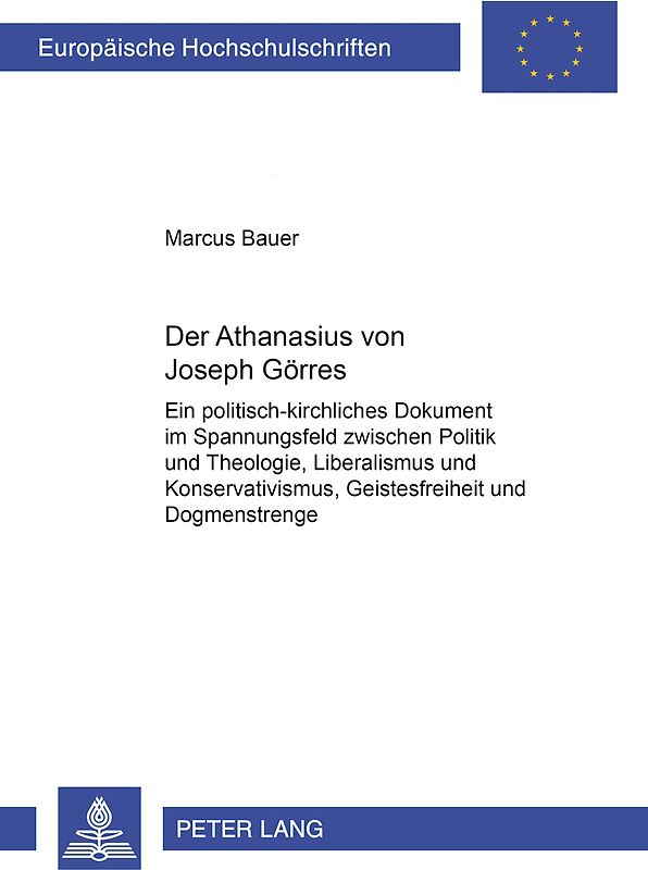 Der «Athanasius» von Joseph Görres