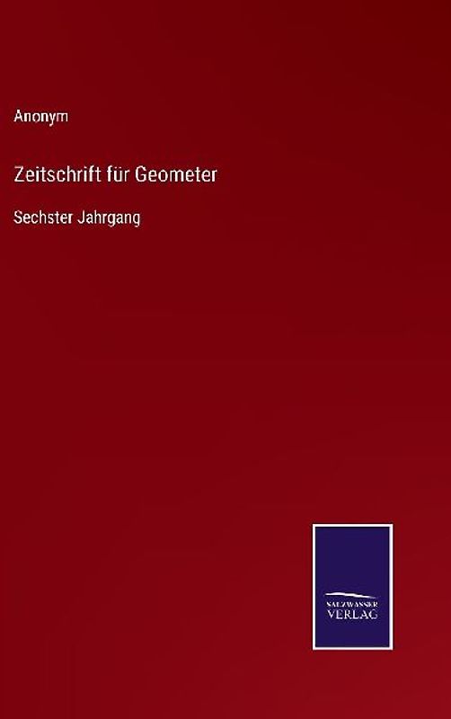 Zeitschrift für Geometer