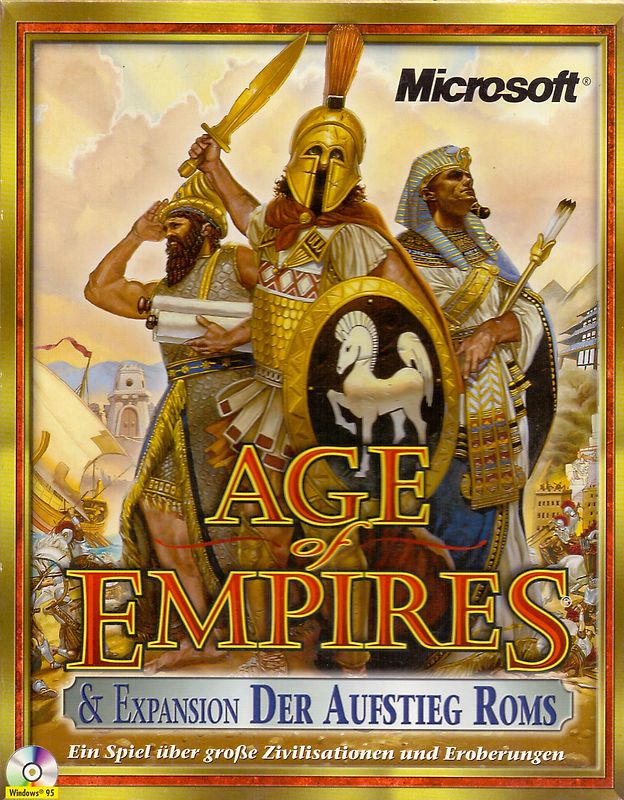 Age of Empires & Expansion Der Aufstieg Roms [2 CD-Roms] PC Spiele