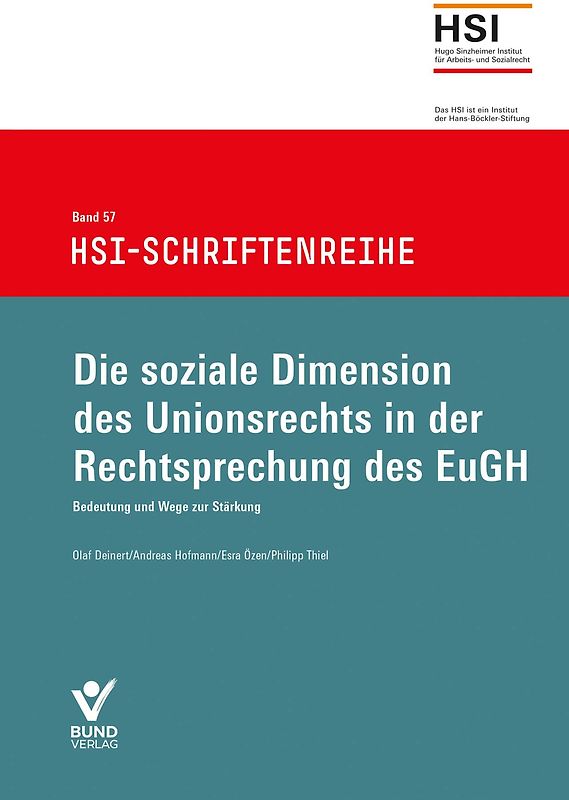 Die soziale Dimension des Unionrechts in der Rechtsprechung des EuGH