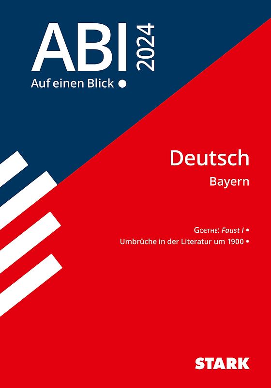 STARK Deutsch - Abi - Auf einen Blick! 2025 Bayern