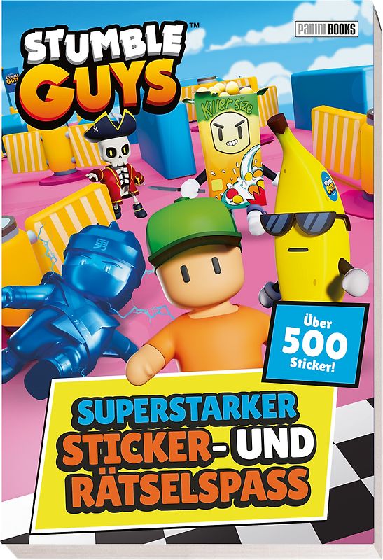 Stumble Guys: Superstarker Sticker- und Rätselspaß