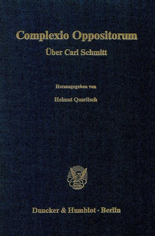 Complexio Oppositorum.