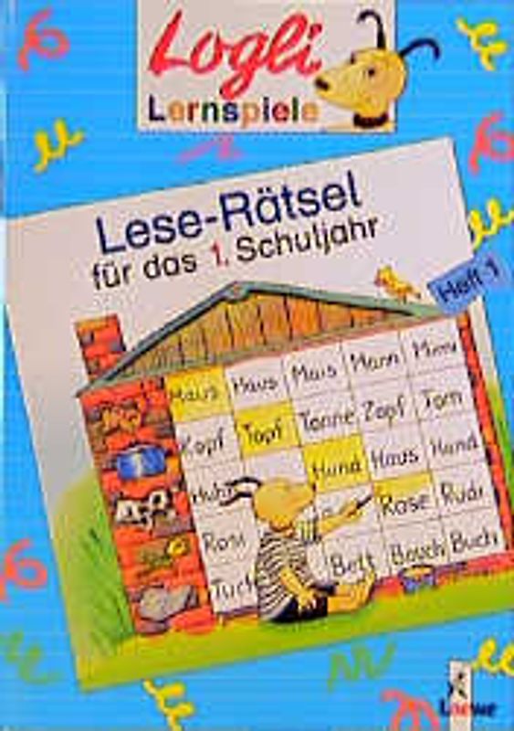 Lese-Rätsel für das 1. Schuljahr. Heft 1