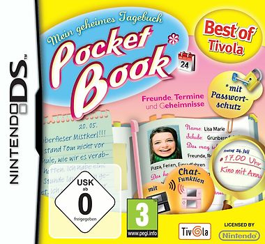 Best of Tivola: Pocketbook - Mein geheimes Tagebuch Nintendo DS