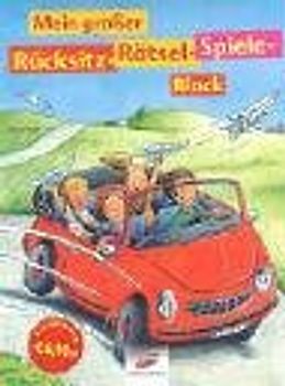 Mein grosser Rücksitz-Rätsel-Spiele-Block
