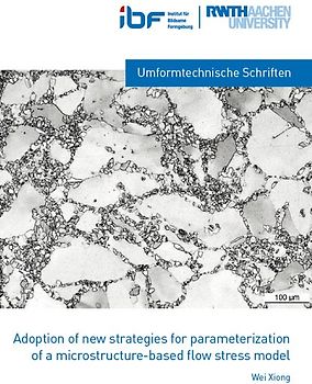 Adaption of new strategies for parameterization of a microstructure-based flow stress model