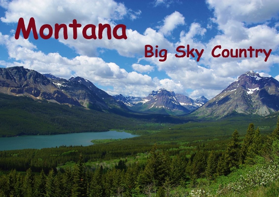 Montana Big Sky Country (Posterbuch DIN A2 quer)
