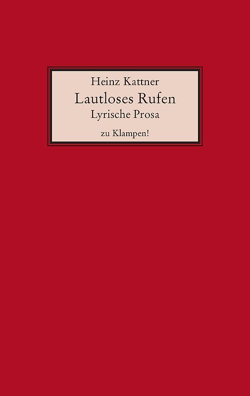 Lautloses Rufen