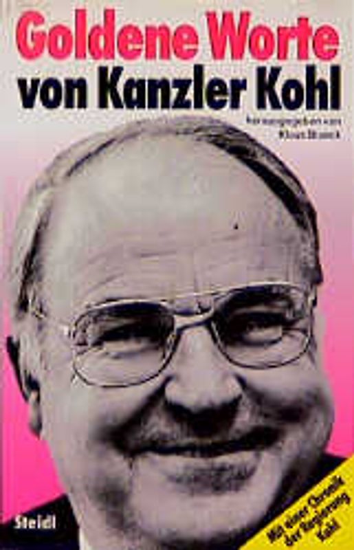Goldene Worte von Kanzler Kohl